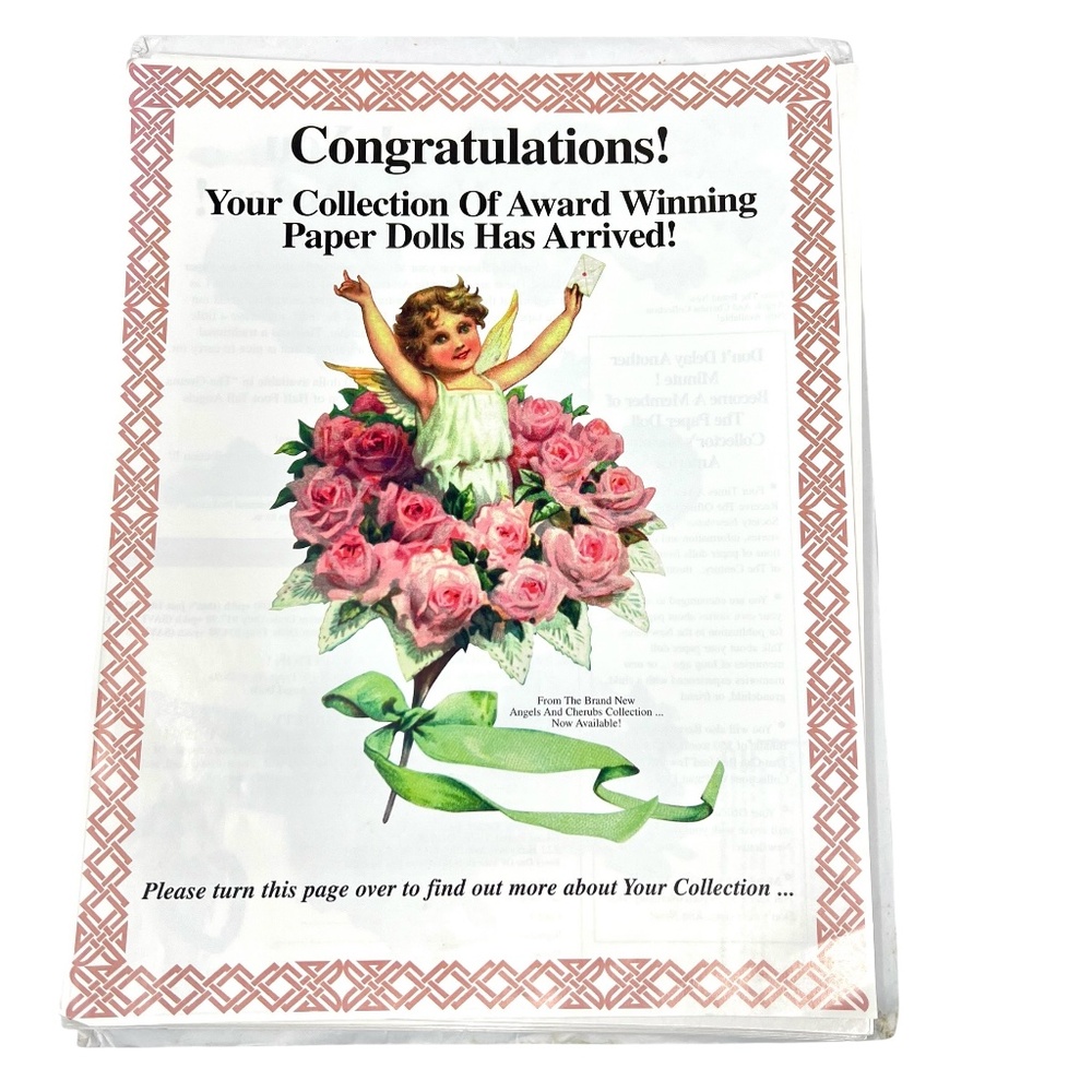 The Gretna Collection Vintage Paper Doll Set (30 Sheets)